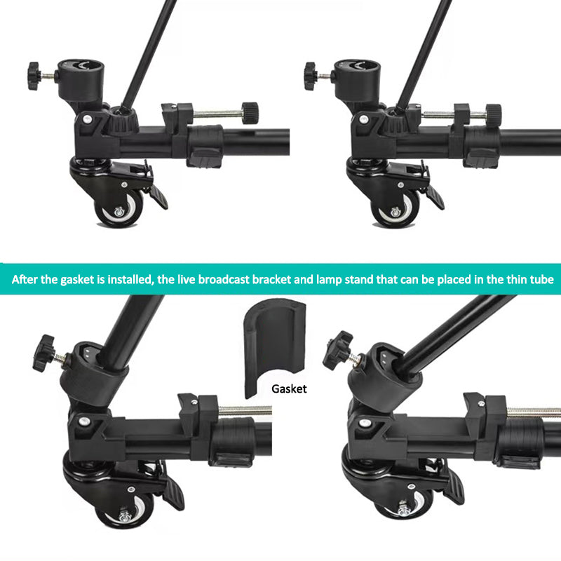 YUNTENG 900L Universal Folding 3 Wheels Pulley DV Camera Photography Tripod Base Stand YUNTENG 900L Universal Folding 3 Wheels Pulley DV Camera Photography Tripod Base Stand